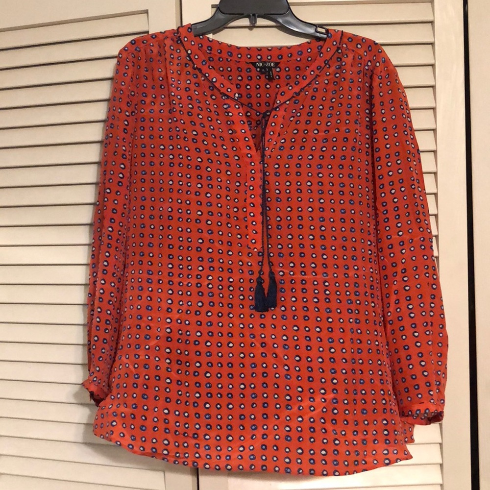 BEAUTIFUL NIC & ZOE BLOUSE!!